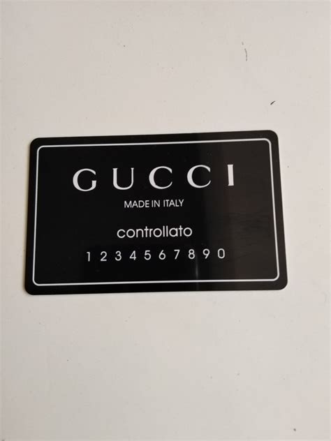 controllato gucci.